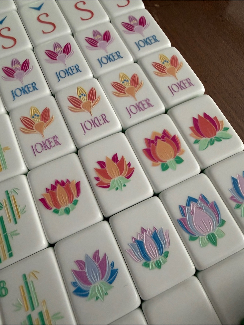Sherbet Mahjong Tile Set -